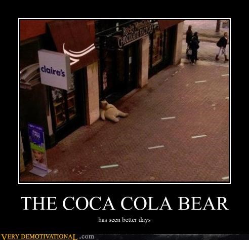 THE COCA COLA BEAR
