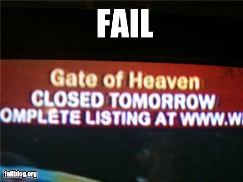 snow day FAIL