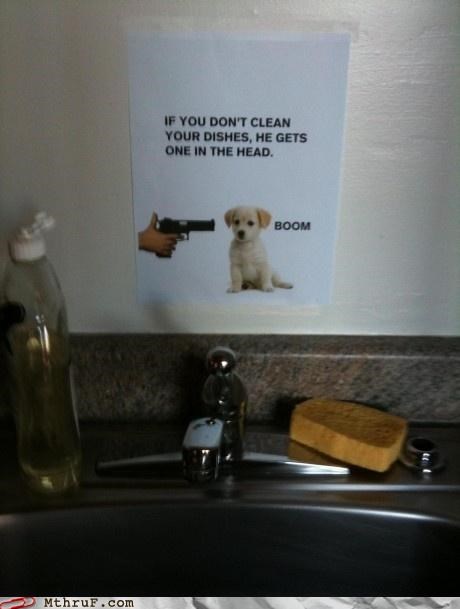 The Dog Says "Boom"