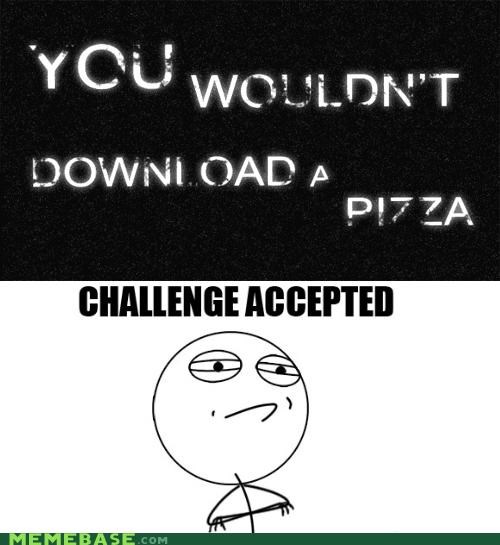Challenge Accepted: Pizza