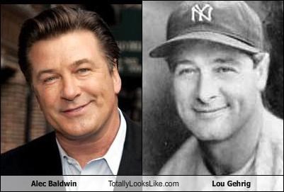 Alec Baldwin Totally Looks Like Lou Gehrig