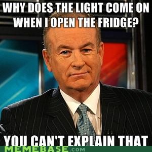 Advice O'Reilly: Fridge Light