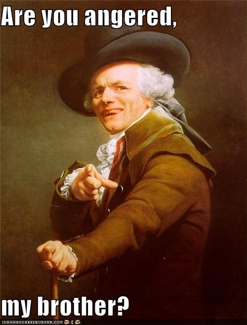 Joseph Ducreux: Are You Angered