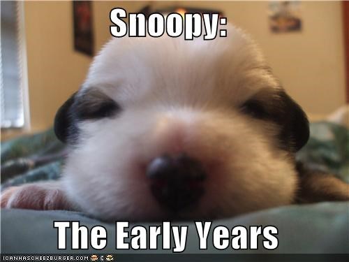 Snoopy:  The Early Years