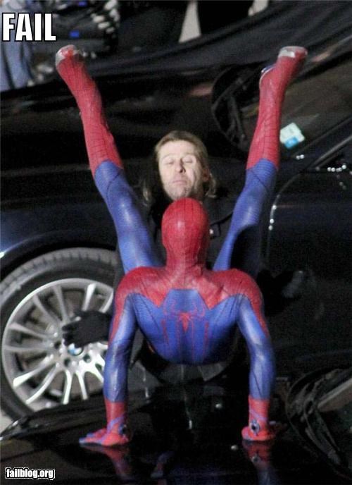 Things That Are Doing It: Spidey Stunt FAIL