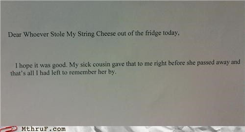 Cheese That Was Rude
