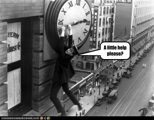 Harold Lloyd Hanging Out