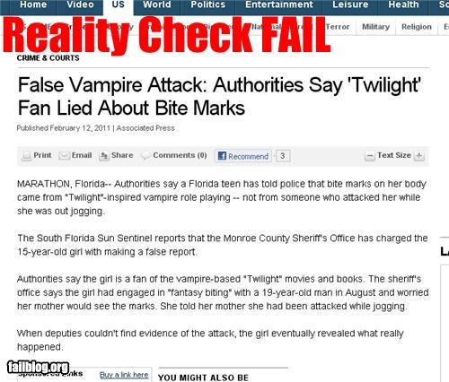 Yet ANOTHER Twilight Fail