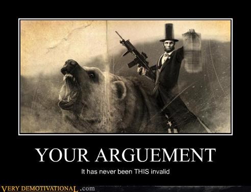 YOUR ARGUEMENT