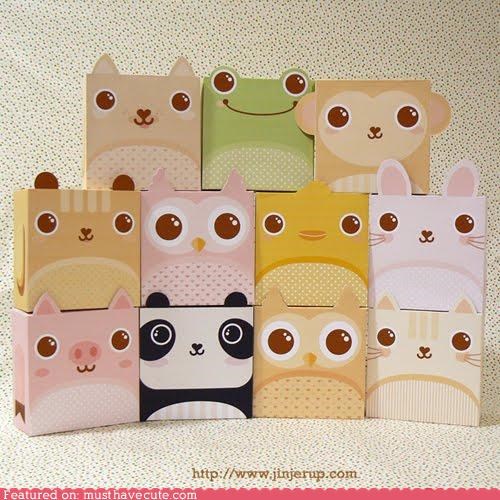 Jinjerup's Cute Animal Giftboxes