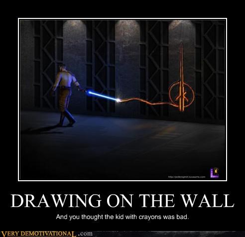 DRAWING ON THE WALL