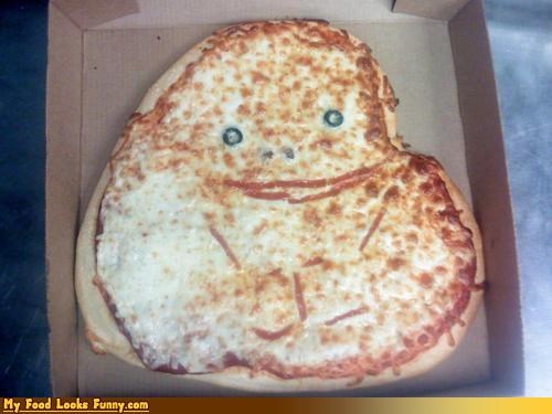 Funny Food Photos - Forever Alone Pizza