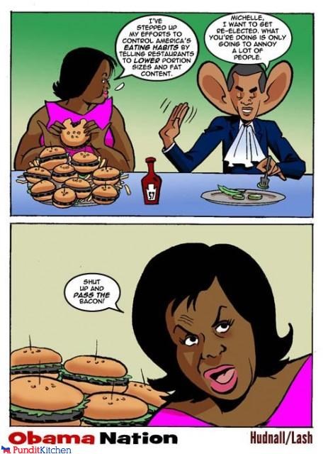 Scathing Political Commentary: Michelle Obama is Fat!