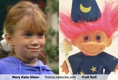 TLL Classics: Mary Kate Olsen Totally Looks Like Troll Doll