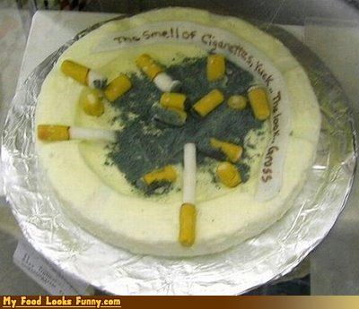 Ashtray Cake