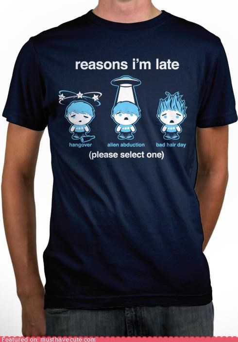 Kawaii Reasons I'm Late