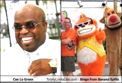 Cee Lo Green Totally Looks Like Bingo from Banana Splits