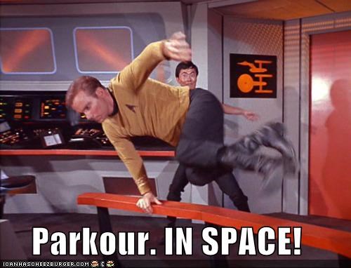 Parkour...IN SPACE!