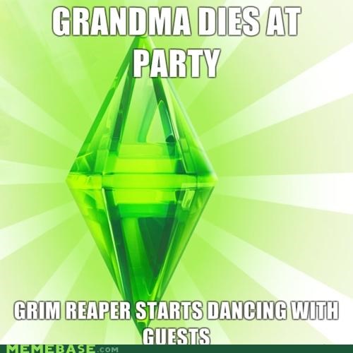 The Sims: Grandma Died!