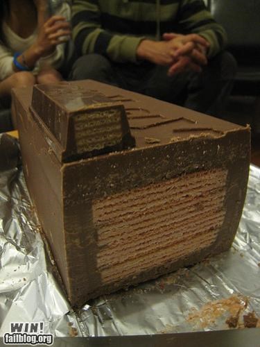 Giant Kit Kat WIN