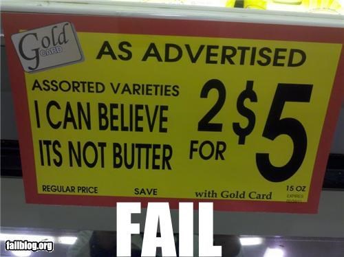 Sign FAIL