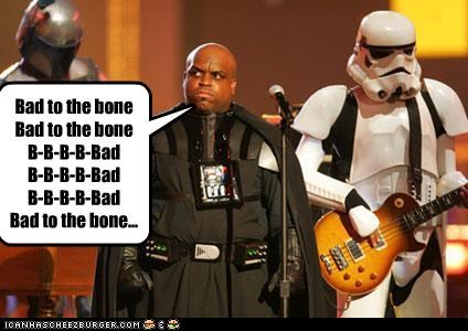 Bad to the bone  Bad to the bone  B-B-B-B-Bad  B-B-B-B-Bad  B-B-B-B-Bad  Bad to the bone...