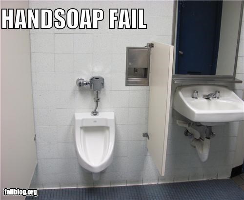 Bathroom Handsoap Fail