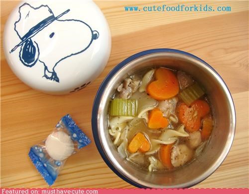 Epicute: Snoopy Loves Chicken Noodle Soup