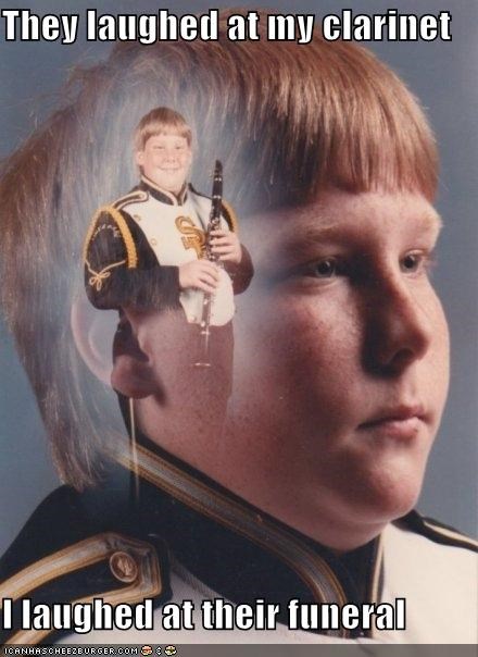 PTSD Clarinet Kid: They Laughed