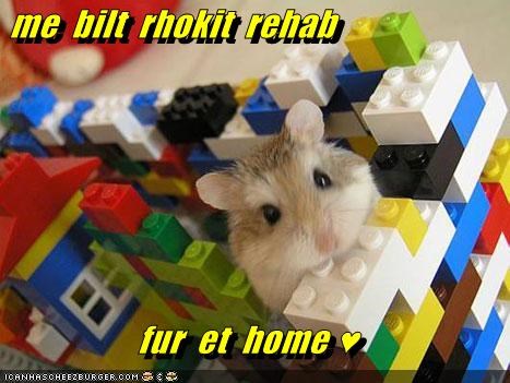 me  bilt  rhokit  rehab  fur  et  home ♥