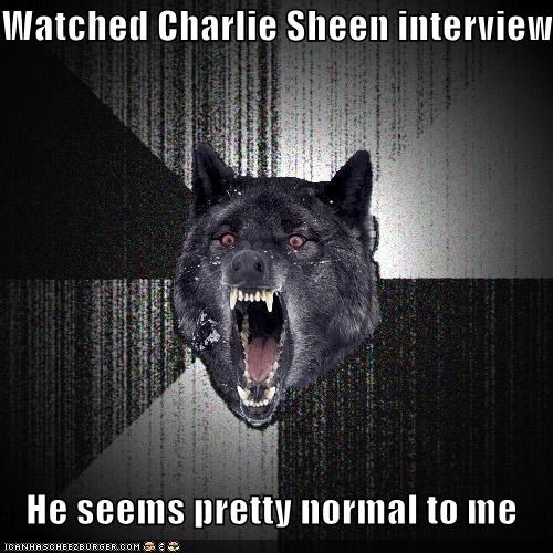 Insanity Wolf: Charlie Sheen Interview