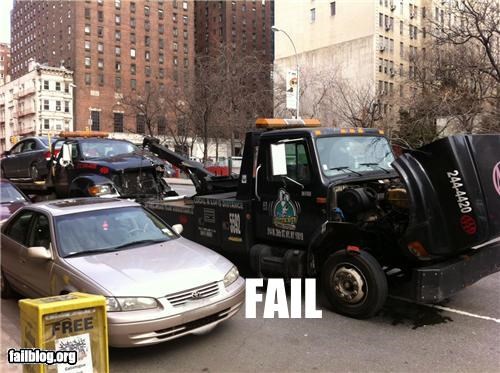 Tow Truck Fail