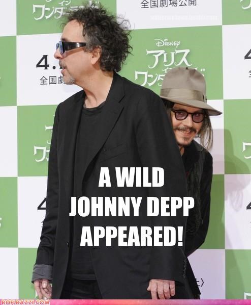 A Wild Johnny Depp Appeared!