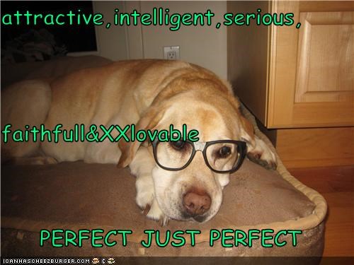 attractive,intelligent,serious, faithfull&XXlovable PERFECT JUST PERFECT