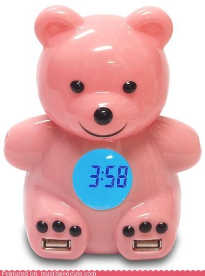 USB Bear Clock