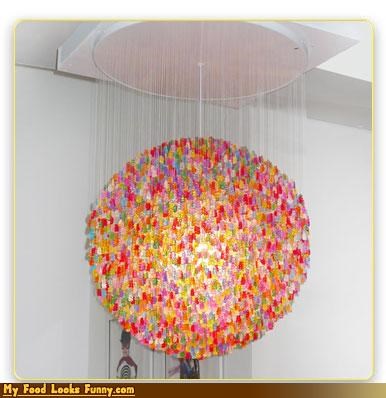Gummy Bear Chandelier