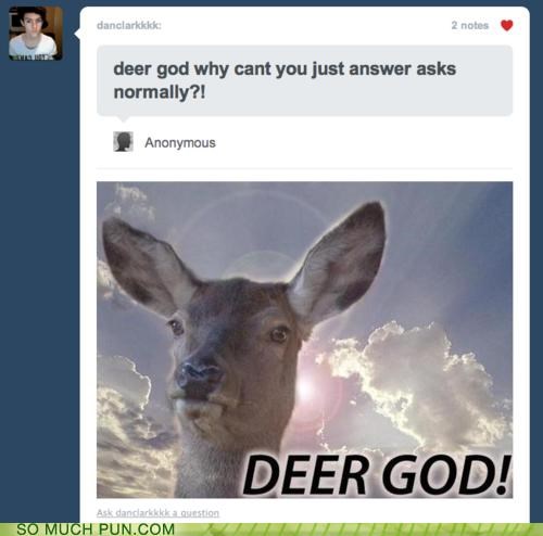 DEER GOD!