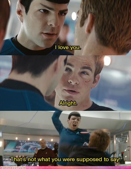You Should Never Reject A Vulcan's Love