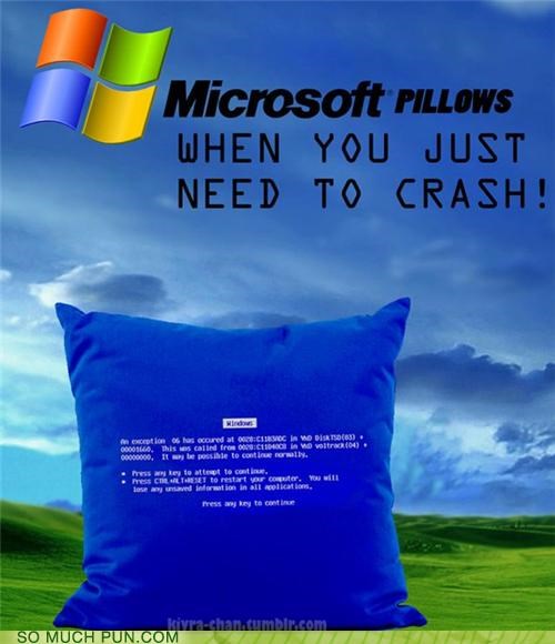Hey Dude,Im Just Gonna Crash On This Pillow
