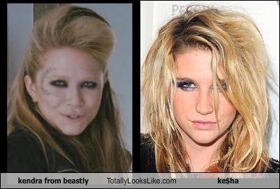 Kendra from Beastly Totally Looks Like Ke$ha