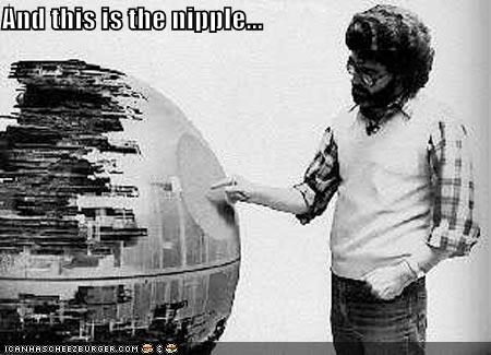 George Lucas: Obviously A Boob Man