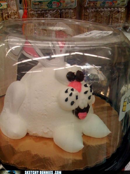 Busty Easter Bunny Cake? Sure!