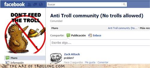 Don't Feed the Troll
