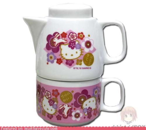 Hello Kitty Tea Set