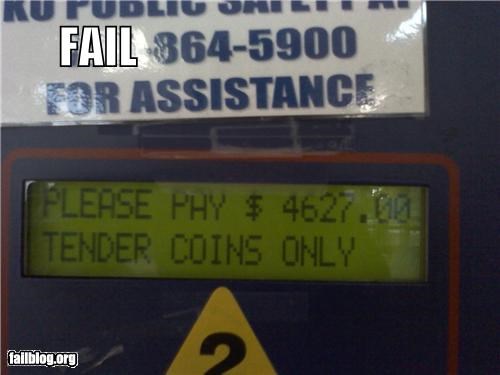 Double Parking Toll Fail