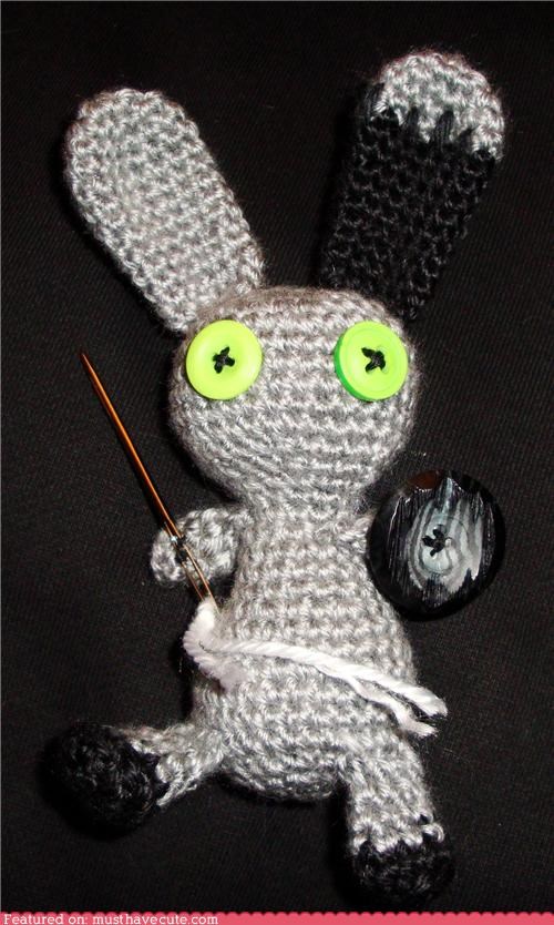 Giuseppe, Zombie Hunter Amigurumi Bunny