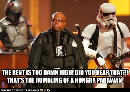 Darth McMillan Think The Rent Is Too DAMN High