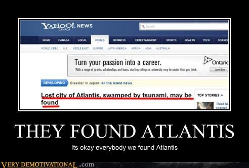 THEY FOUND ATLANTIS