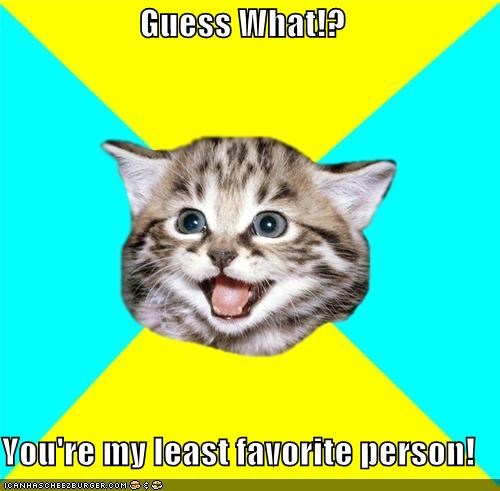 Happy Kitten: Guess What!?