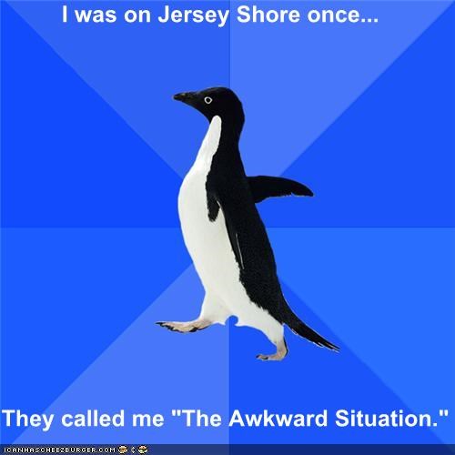Social Awkward Penguin: Reality TV